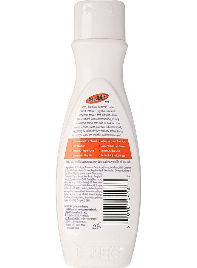 PALMER'S Cocoa Butter Lotion - Fragrence Free - 8.5 oz. - Image 2
